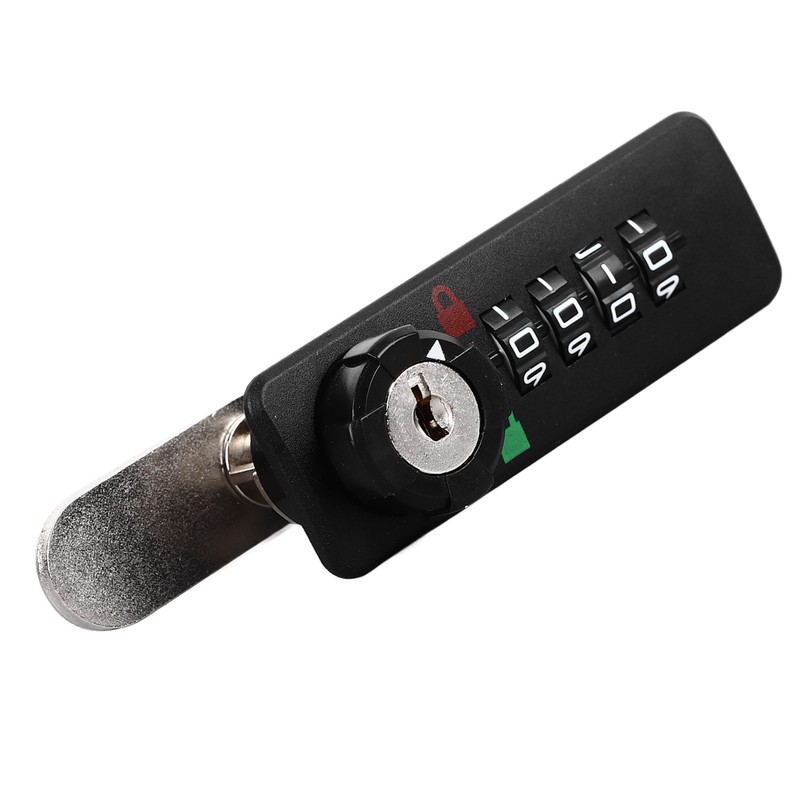 4 Digit Mechanical Dial Combination Lock Password Safety Drawer Shoe