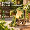 Solar Frog Garden Light for Outdoor Decoration – Waterproof Resin