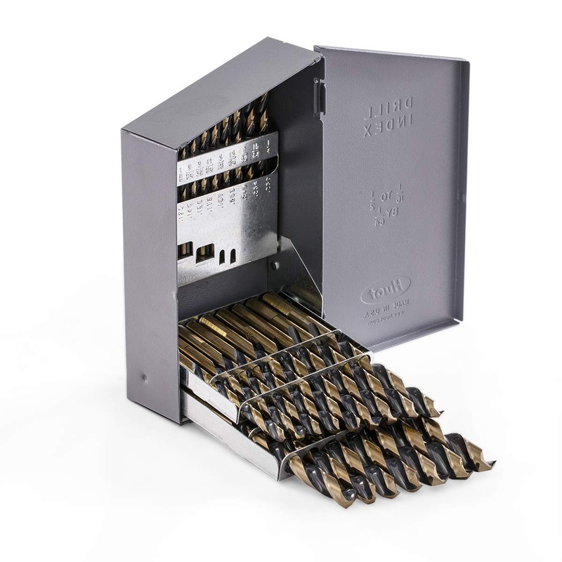 Stark 21PC Heavy Duty Drill Bits Set Industrial Black/Gold Finish