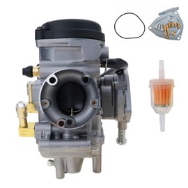 YJGZSVK Carburetors Fit For 2000-2002 Suzuki King Quad 300 LTF300F 4x4 2000-2002 Quad Runner 250 LT-F250 Replace Part Number 13200-39D22 13200-39D42