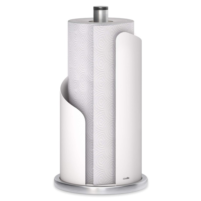 Stardis Kitchen Roll Holder, Stainless Steel/Matte Coated, Diameter: 15 cm