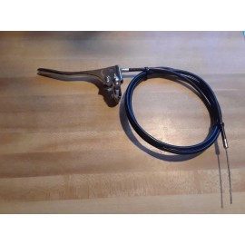 60"s -70"s correct style handle and cable.. MINI BIKE CAT MUSKIN CHROME BRAKE LEVER & CORRECT CABLE 60"s- 70"s NEW OLD STOCK