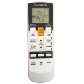 uehba Replacement Air Conditioner Remote Fit for Fujitsu Ar-Rae1u Ar-Rae2u Ar-rah2u Ar-rac1c Ar-rah1u Ar-ry3 Ar-ry4 Ar-ry5 Ar-Ry8 Ar-Ry9 Ar-ry11 Ar-ry12 Ar-ry13 Ar-ry15 Ar-ry16 Ar-ry18 Ar-ry19