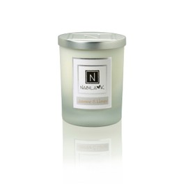 Nabila K – Jasmine & Honey - Soy-Based Candle - Jasmine, Ylang-ylang, Gardenia, Tuberose, and Honeysuckle, Honey - Hand-Poured - Cotton Wick - Aromatherapy - Essential Oils - Made in USA - 14 oz