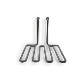 DOJA Barcelona Heating Element Compatible with GAYC Fryer, 3000 W, Electric Heating Resistor 230 V, 185 x 230 x 162 mm, Heating for Temperature Oil Fryers, Replacement Parts for GAYC Fryer Oil