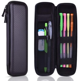 scalingscal Pencil Case Pencil Case Pencil Case Durable Student Pencil Case Pencil Case Zip Bag Pencil Case for Pens Pen Bag Pencil Case Pencil Case Pencil Case Pencil Case, black, Minimalist,