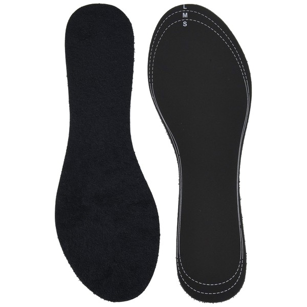 Foot Petals womens Terry Insole, Black, No Size M US
