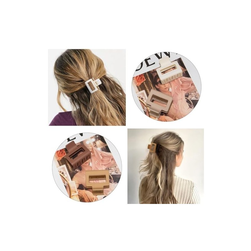 Triko Set de 6 Pinzas para el Cabello para Mujer,