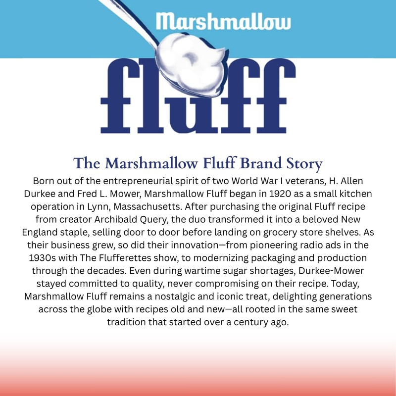 Fluff Marshmallow Spread, Delicious Strawberry Flavor, 7.5oz (Pack of 1)