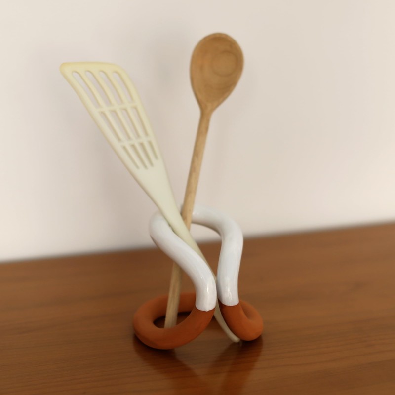 Egloo - Kitchen Ladle Holder, Kitchen Utensil Holder, Ceramic Kitchen