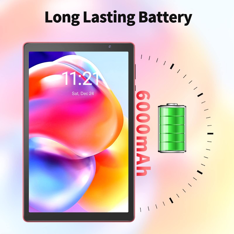 PRITOM 10 inch Android 12 Tablet,2GB RAM, 32GB ROM, 6000Mah,
