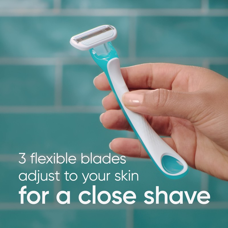 Gillette Venus Tropical Women's Disposable Razor, 3 Count