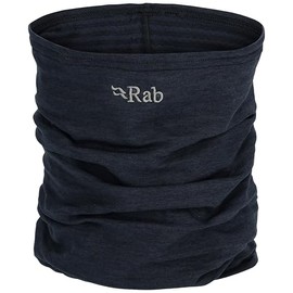 Rab Filament Neck Tube Quick-Drying Fleece Neck Gaiter for Skiing, Hiking, & Climbing - Beluga - One Size