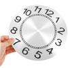 TEHAUX Replacement Round Clock Dial Panel DIY Clock Part with