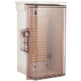 Nitto Kogyo OP12-1525CA Plastic Box Transparent Door with Roof