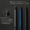 Mitsubishi Pencil Mechanical Pencil Kurutoga Metal 0.5mm Nocturne Black 313783000