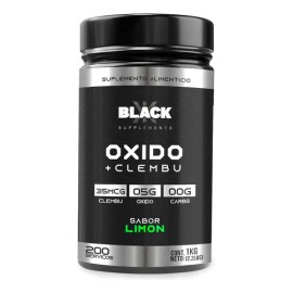 Oxido Nítrico + Clembu Pre Entreno Black Supplements 1kg