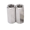6pcs M12 Hex Coupling Nut Long Rod Coupling Hex Nut