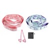2PCS Correa Elástica para Yoga, Bandas de Resistencia para Ejercicios,