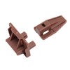 10 Pack Drawer Track Guide and Glides Dresser Center Mount