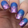 Whats Up Nails - Scales Mermaid Vinyl Stencils for Nail