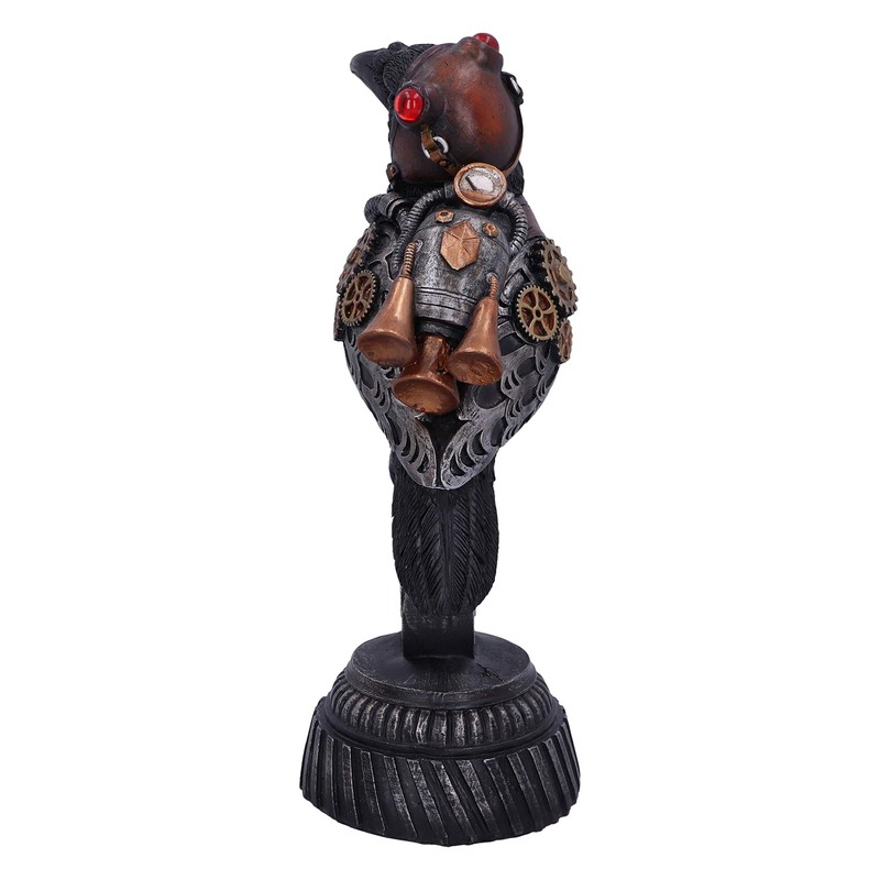 Nemesis Now Steampunk Rivet Raven Figurine, 24 cm, Bronze