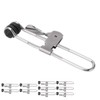 Lever Action Grid Clamp, 10PCS Stainless Steel Suspended Ceiling Tools