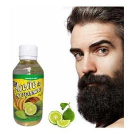 Aceite De Bergamota Facial Corporal Capilar Cabello Barba