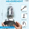 EVERGLOW High-Output Shower Filter, Reduces Chlorine, Dry Skin, Dandruff, Eczema,