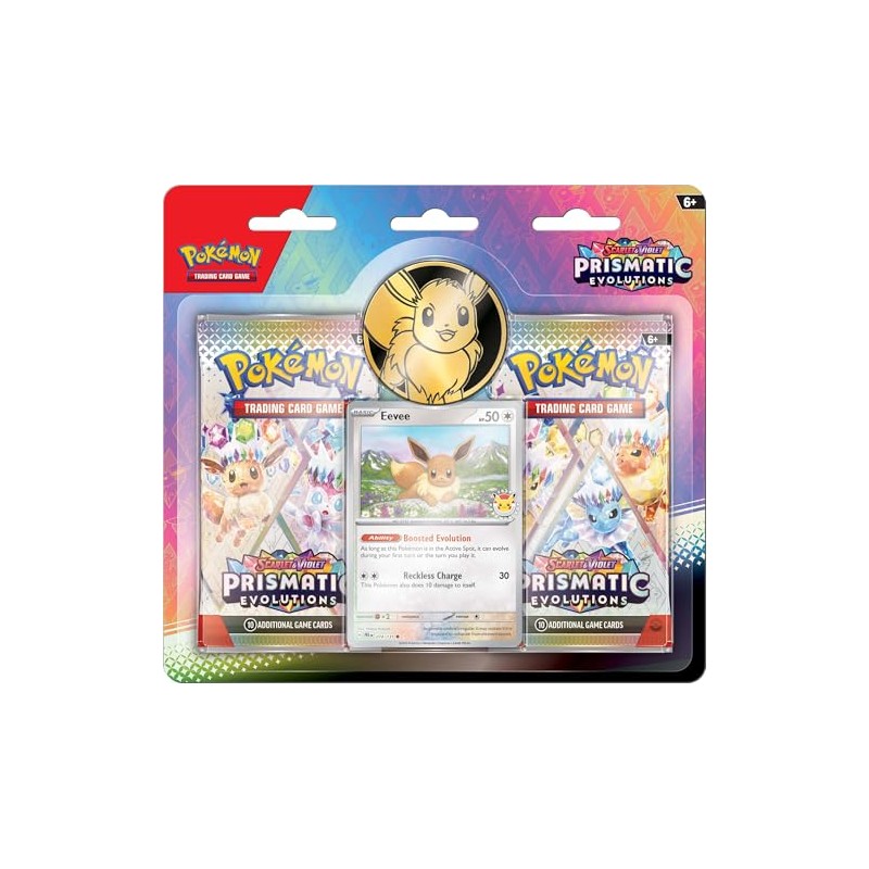 Pokémon TCG: Scarlet y Violet: Evoluciones prismáticas, blíster de dos