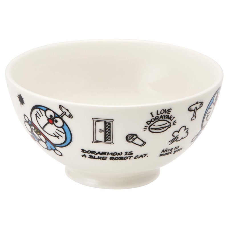 Skater CHRB1 Ceramic Rice Bowl, For Kids, 8.5 fl oz