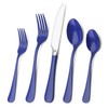Blue Silverware Set, Bysta 20-Piece Stainless Steel Flatware Set, Kitchen