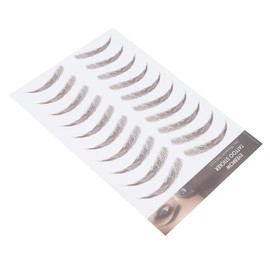 Eyebrow Transfers, Eyebrow Tattoo Sticker, Eyebrow Transfer Sticker for Women, Eyebrow Tattoo Sticker, Waterproof, Long Lasting False Tattoos Instant (Brown-09)