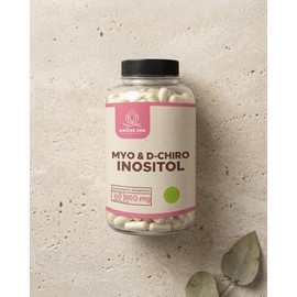 Inositol Myo Chiro Puro 120 Cápsulas Suplemento Alimenticio Mujer Super Raíces Zen Meses Uso
