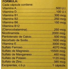 Gallo Fuerte Multivitamínic