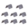 YISIFEINUO 8 Pcs Wind Deflector Clips Stainless Steel Wind Rain