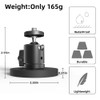 SUREWO Magnetic Action Camera Mount for Go Pro,360° Rotatable Tripod