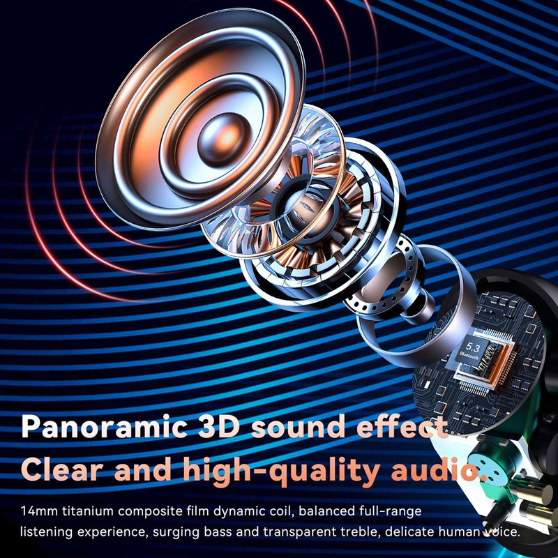 Earbuds Wireless BT Earphones True Wearless Pulse DT3.0 BT 5.3
