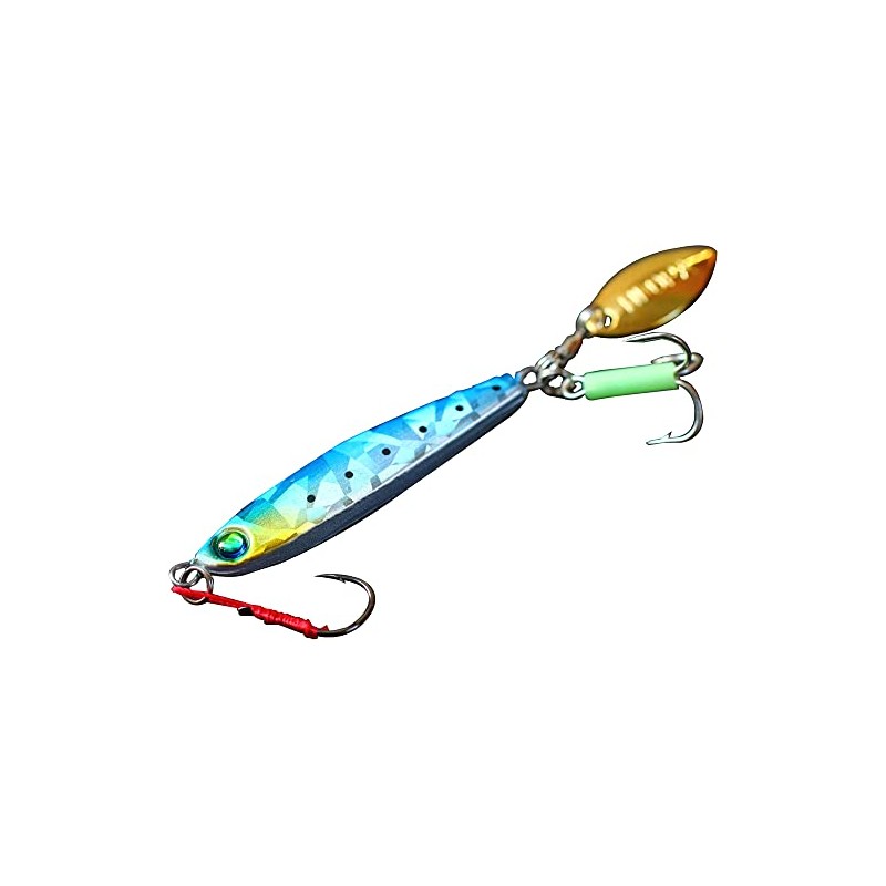 marcyn Fishing Cool Six [28g/Blue Bring]/Light Game with Blades for