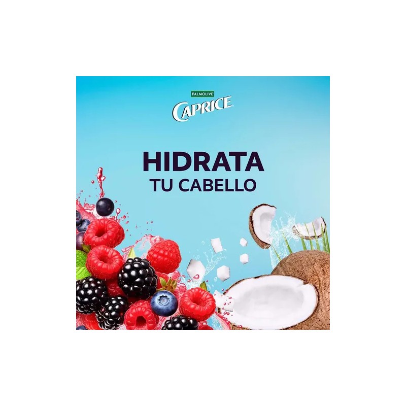 Shampoo Caprice Naturals Frutos Y Agua De Coco De 760