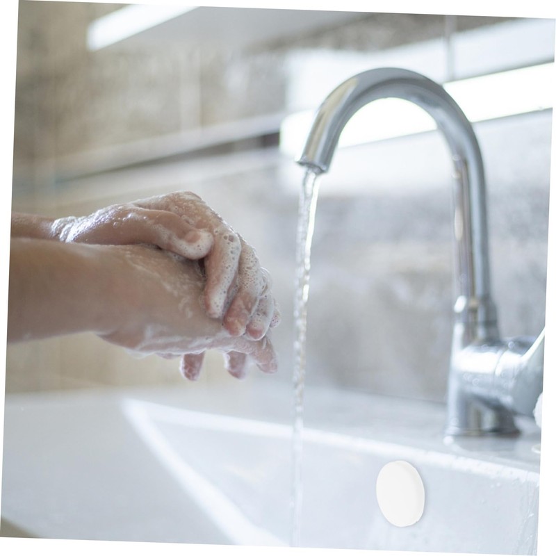 Gadpiparty 10Pcs Bathroom Sink Overflow Covers Leaking Drain Plugs for
