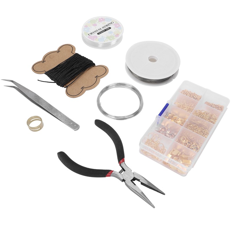 Jewelry Making Tool Kit Earring Crafts DIY Lobster Clasp Wax