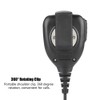 3.5mm PTT Handheld Walkie Talkie Radio Speaker Mic For YAESU