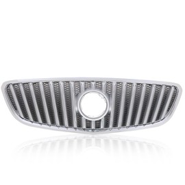 G-PLUS Front Upper Bumper Grille Grill Chrome Compatible with 2010-2013 Buick Lacrosse