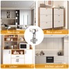 10 PCS Cupboard Hinges, Honeueuen Cabinet Hinges, Cold Rolling Hinge