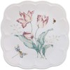Butterfly Meadow 9" Square Accent Plate [Set of 4]