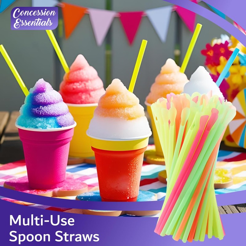 Concession Essentials – Ultimate Snow Cone Kit – Includes 5