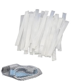 NentMent 100 Pack Charger Cable Management Sleeve Cord Organizer Individual Wrapped Netting Case Wire Loom Tubing Cover Wraps for USB Charging Cable USB C Cable Watch Wireless Charger Wired Earbuds