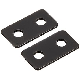 Morrigin Joint Mini Flat Plate, Black, 2 Pieces, 0.4 inches (10 mm)