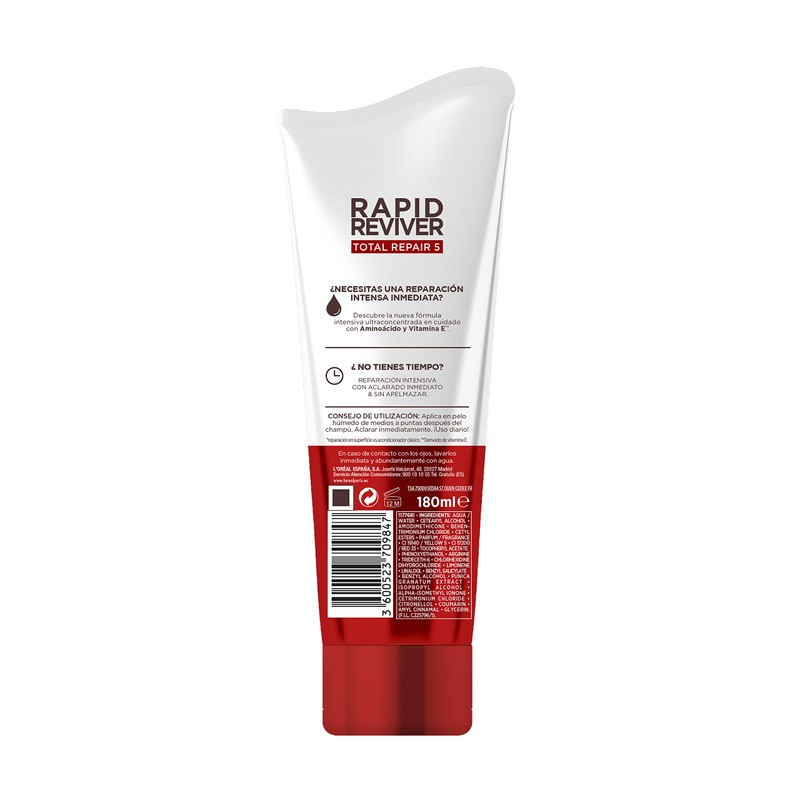 L'Oreal Paris Elvive Rapid Reviver Total Repair 5 Deep Conditioner,